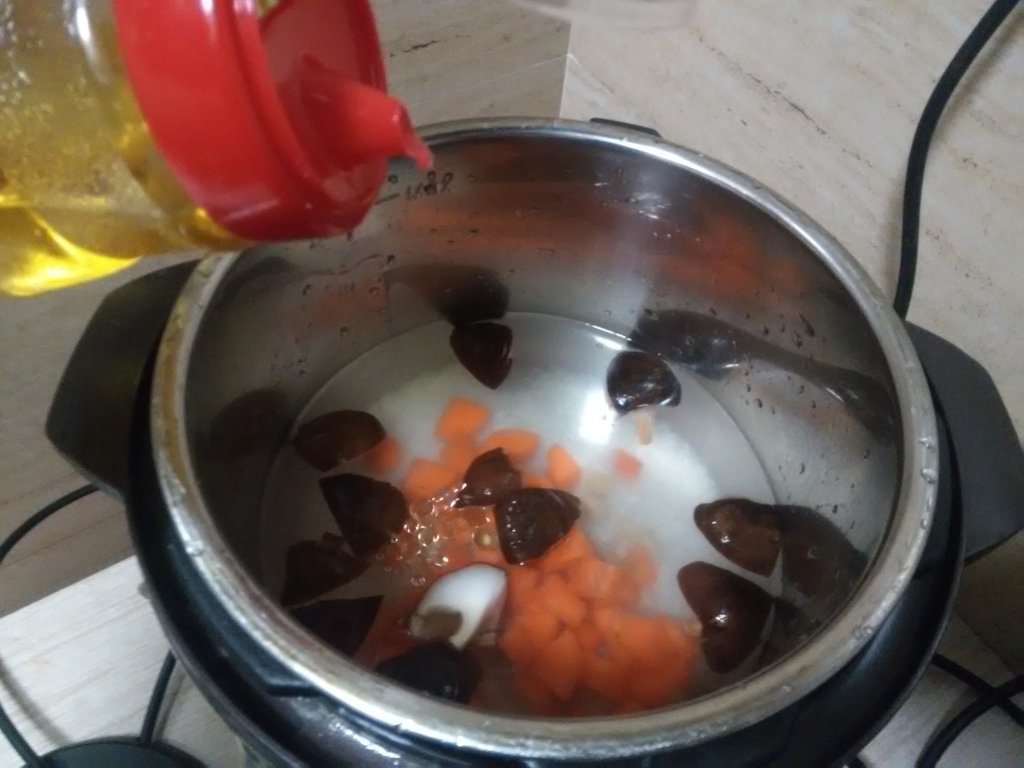 干贝胡萝卜粥步骤6