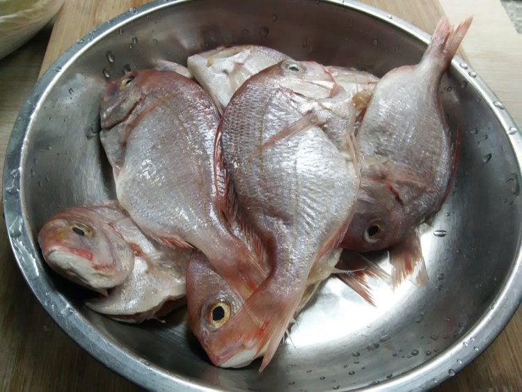 豆鼓烧鱼步骤1