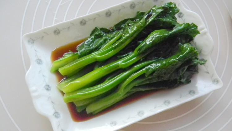蚝油芥蓝步骤8
