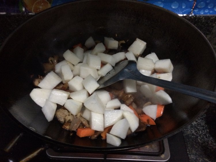 闽南萝卜饭步骤10