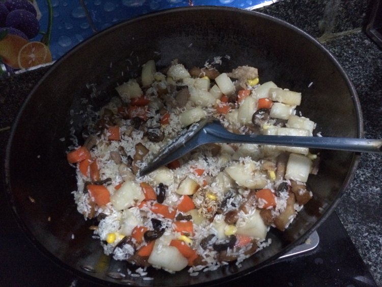 闽南萝卜饭步骤12