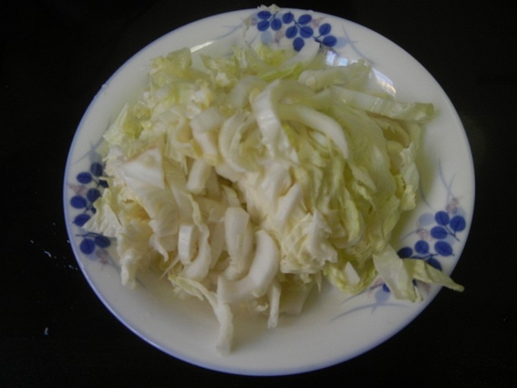 白菜心炒黄粿步骤3