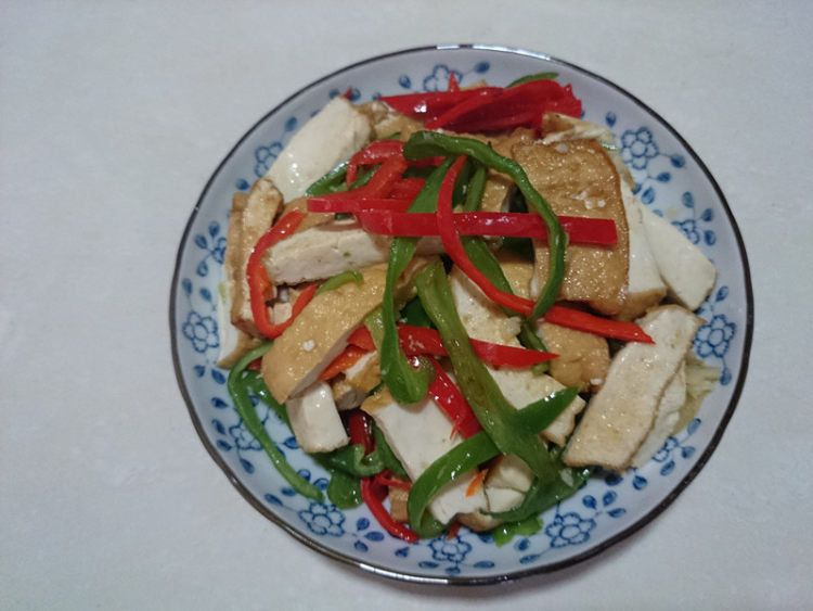 双椒炒泰宁豆腐步骤9