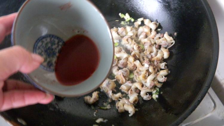 淡糟炒花螺肉步骤7