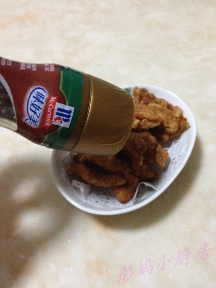 黑椒香酥里脊肉条步骤14