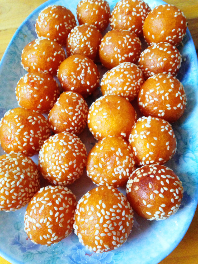 芝香红薯小麻团步骤8