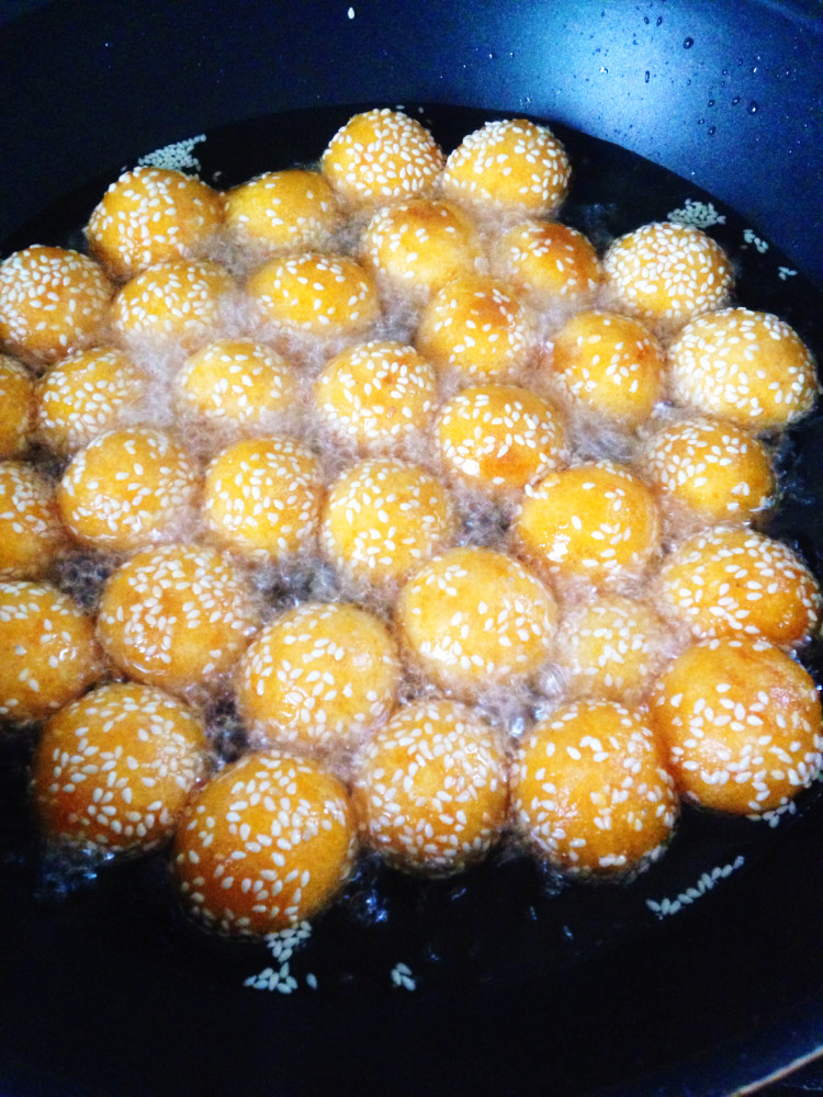 芝香红薯小麻团步骤7