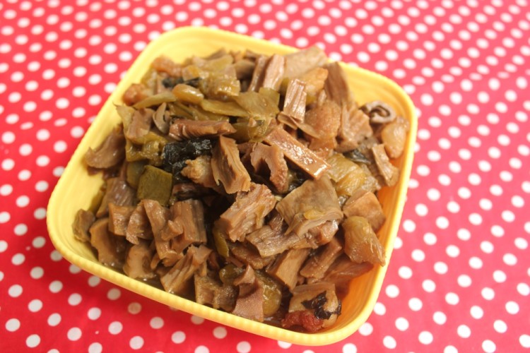笋干炖酸菜——小菜步骤7