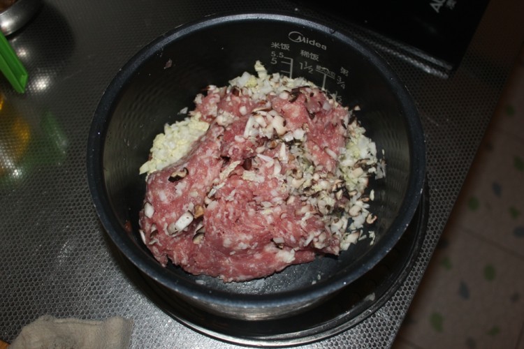 香菇豆腐丸子步骤3