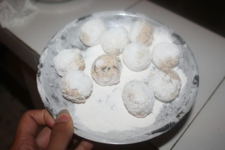 香菇豆腐丸子步骤7