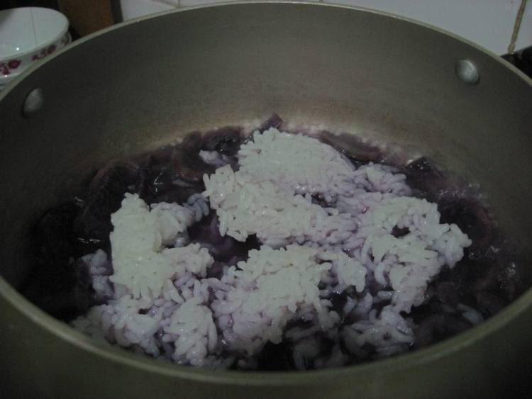 紫薯泡饭步骤4