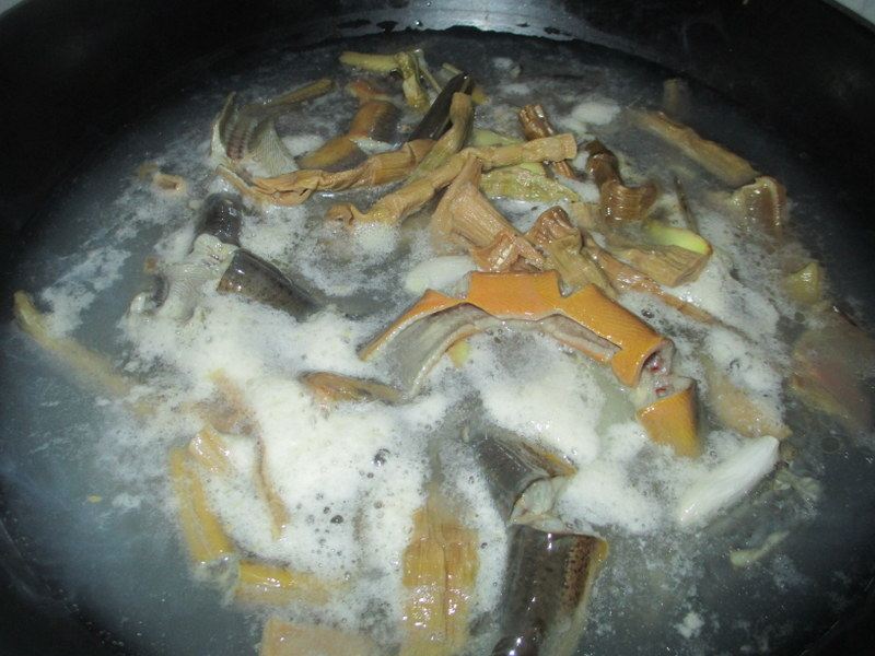 火腿炖黄蟮步骤9