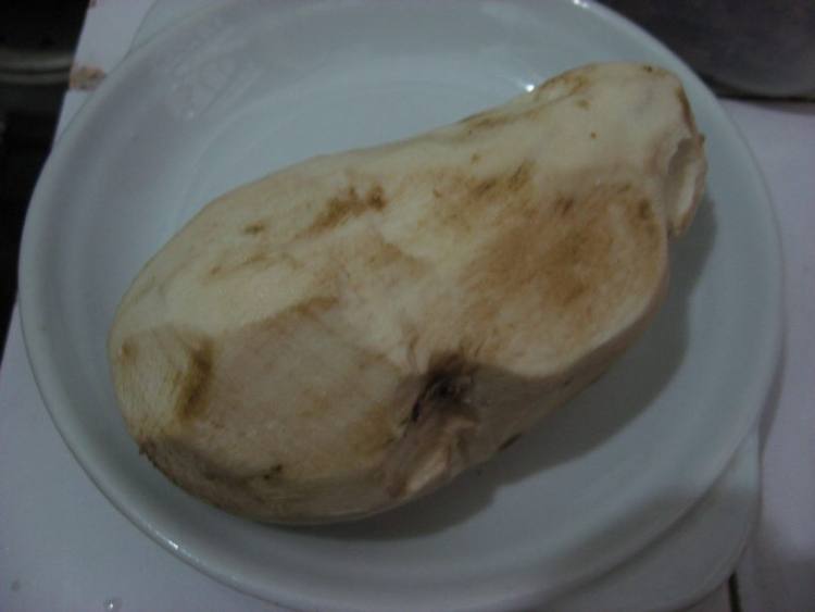 炒白薯步骤1