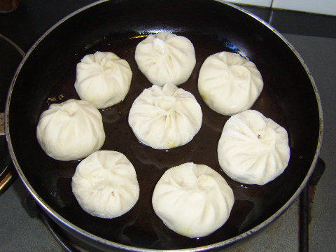 咖哩肉馅生煎包步骤8