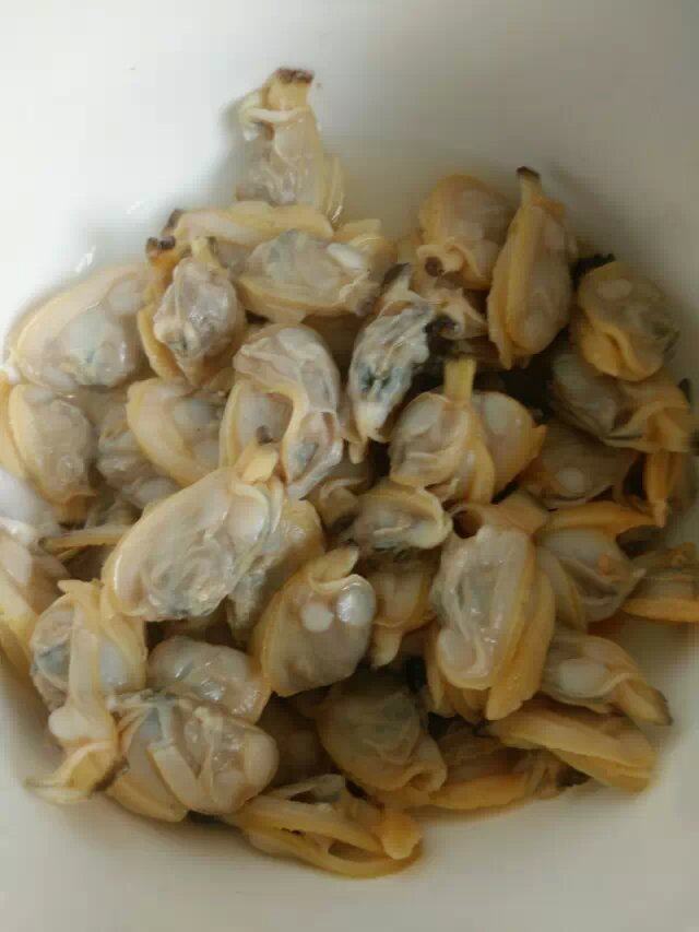蛤肉豆腐皮小炒步骤3