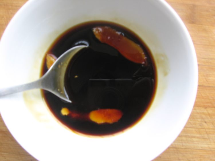 蒜烧豆角步骤2