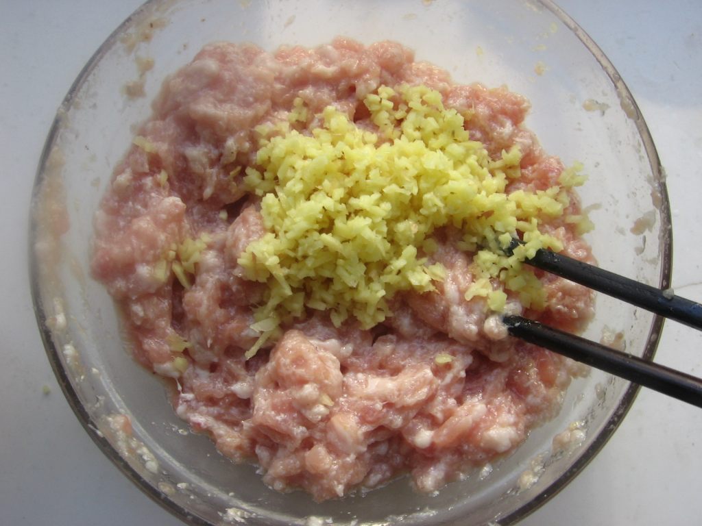 白菜烫面蒸饺步骤5