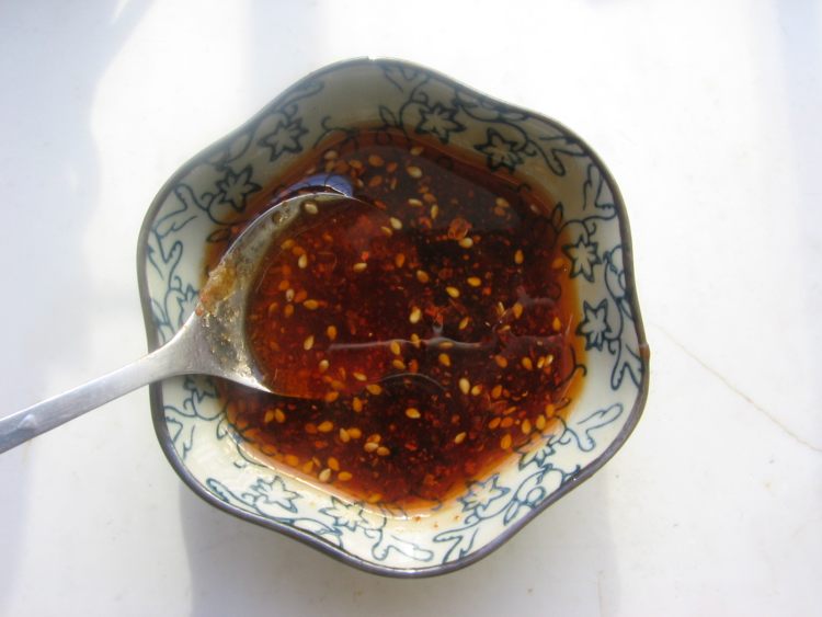 菠菜粉丝拌毛蛤蜊步骤9