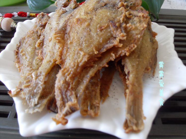 香酥炸偏口鱼步骤15