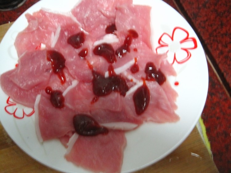 烧饼里脊步骤2