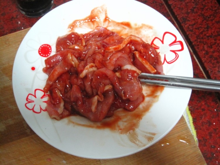 烧饼里脊步骤5