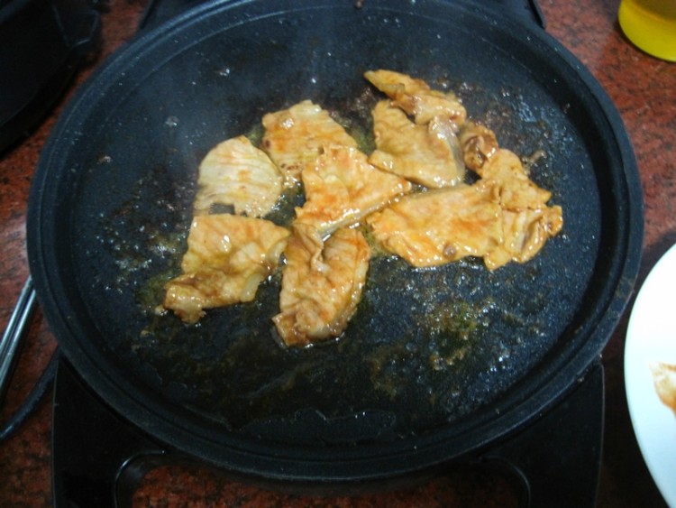 烧饼里脊步骤7