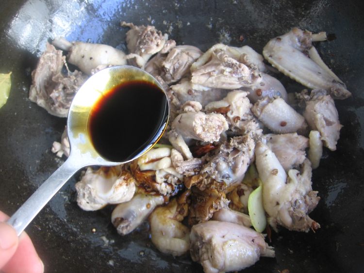 莱芜炒鸡步骤9