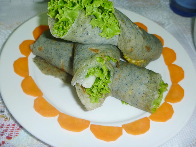 杂粮煎饼卷步骤11