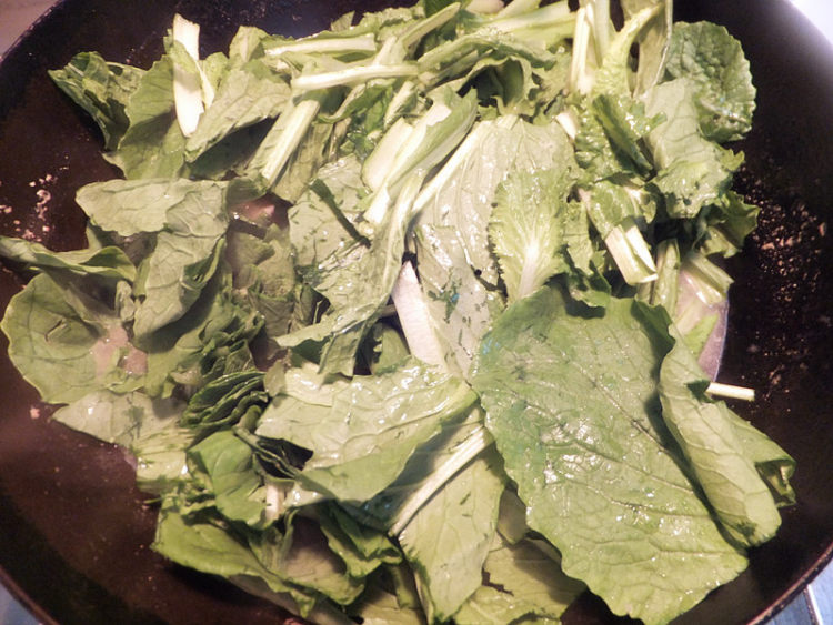 小白菜鲐鱼步骤10