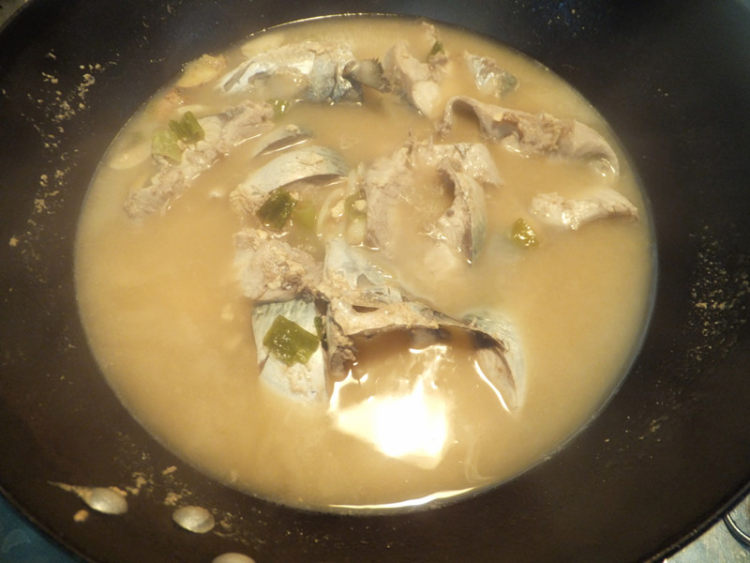 小白菜鲐鱼步骤9