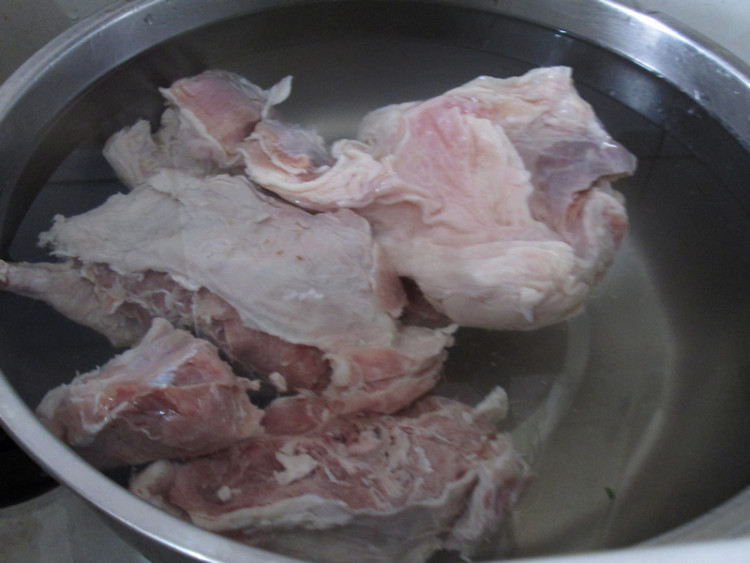 蒙山羊肉汤步骤2