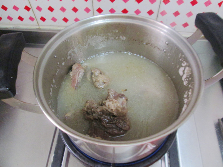 蒙山羊肉汤步骤7