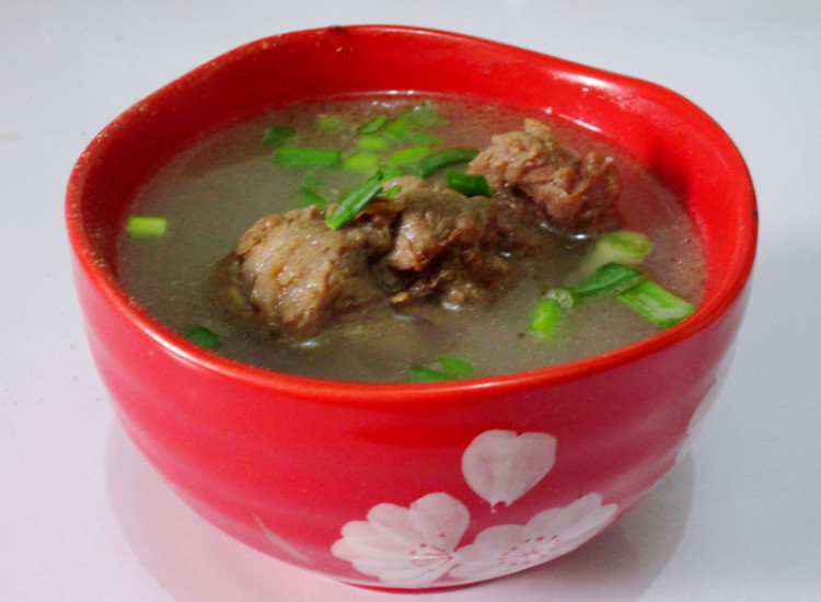 蒙山羊肉汤步骤11