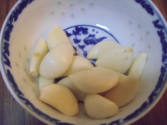 拌白菜心步骤4