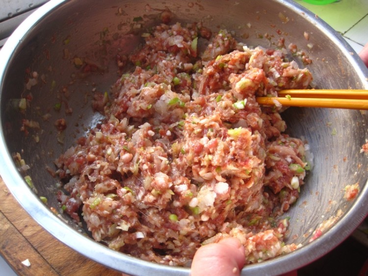 白萝卜羊肉馅饺子步骤6
