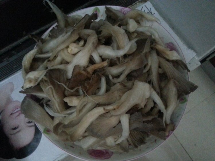 蘑菇炖粉条步骤1