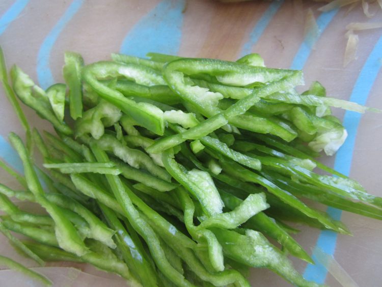 小拌咸菜丝步骤2