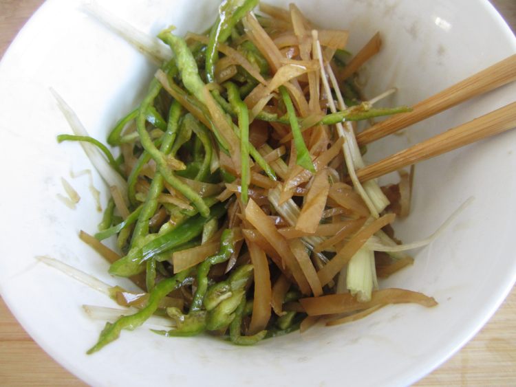 小拌咸菜丝步骤9