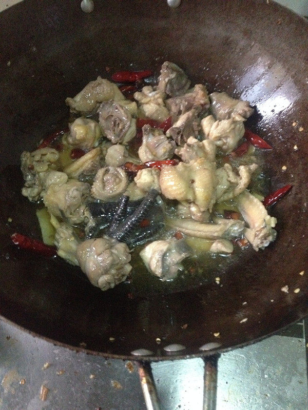 辣炒鸡步骤8