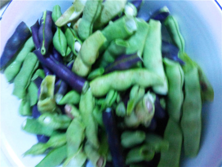 肉片炒芸豆步骤3