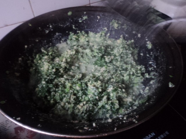 苔菜小豆腐步骤8