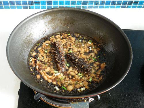 肉末海参步骤8
