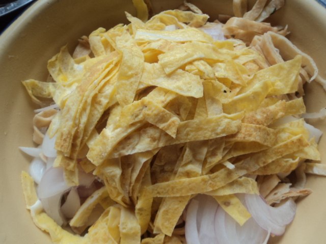 龙须菜拌豆腐皮步骤6