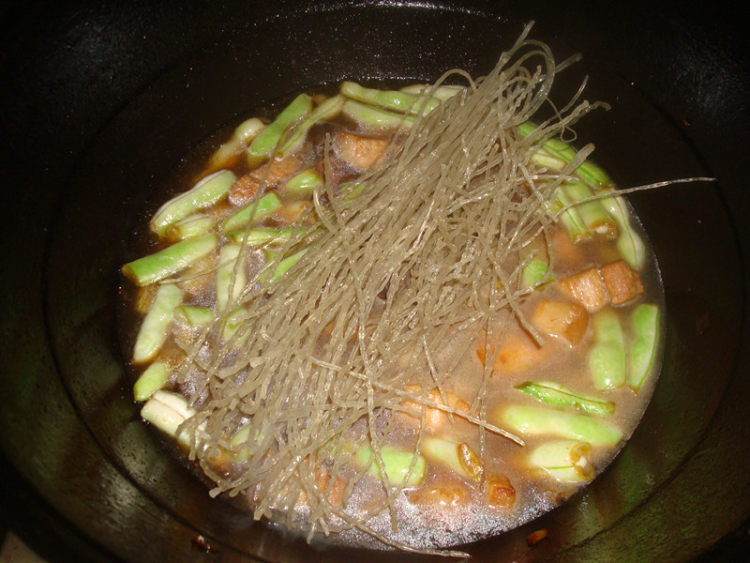 红烧肉炖芸豆步骤9