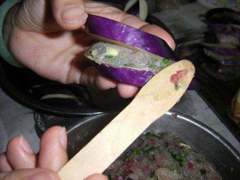 煎酿茄子步骤3