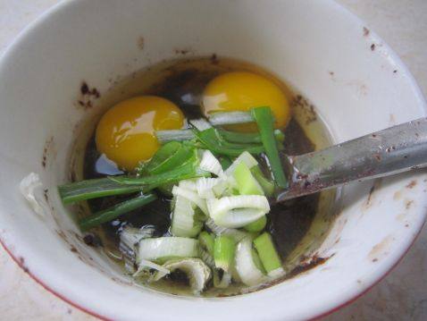 鸡蛋蒸虾酱步骤2