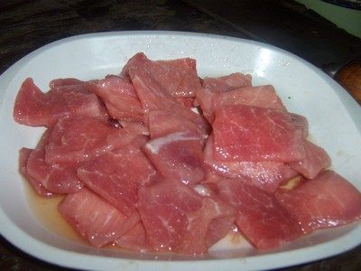 葱爆小酥肉步骤1