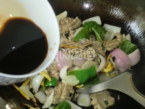 爆炒腰花步骤13