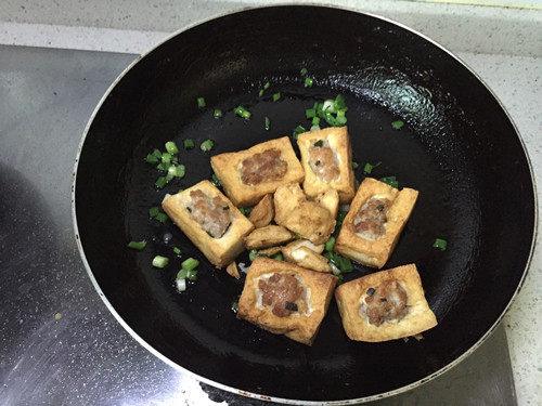 豆腐酿肉步骤10