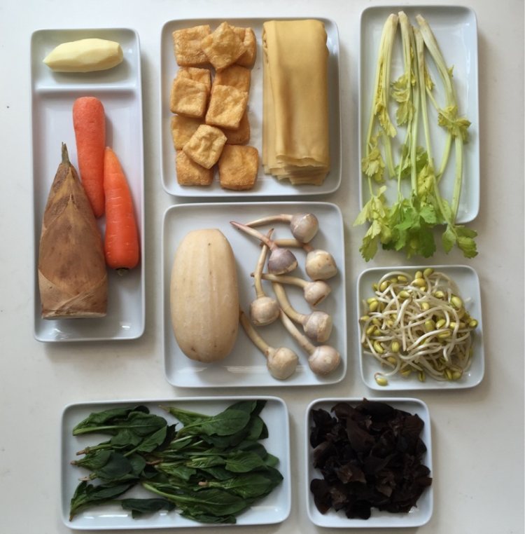 老南京素什锦菜#本味步骤1